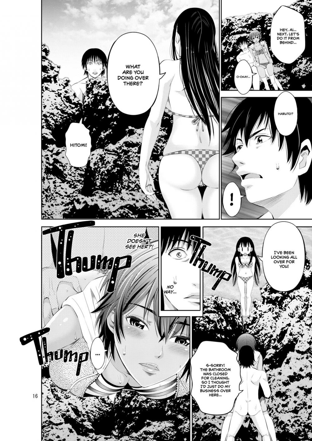 Hentai Manga Comic-My Summer Paradise Fucking a Beach Girl Behind My Girlfriend's Back-Read-17